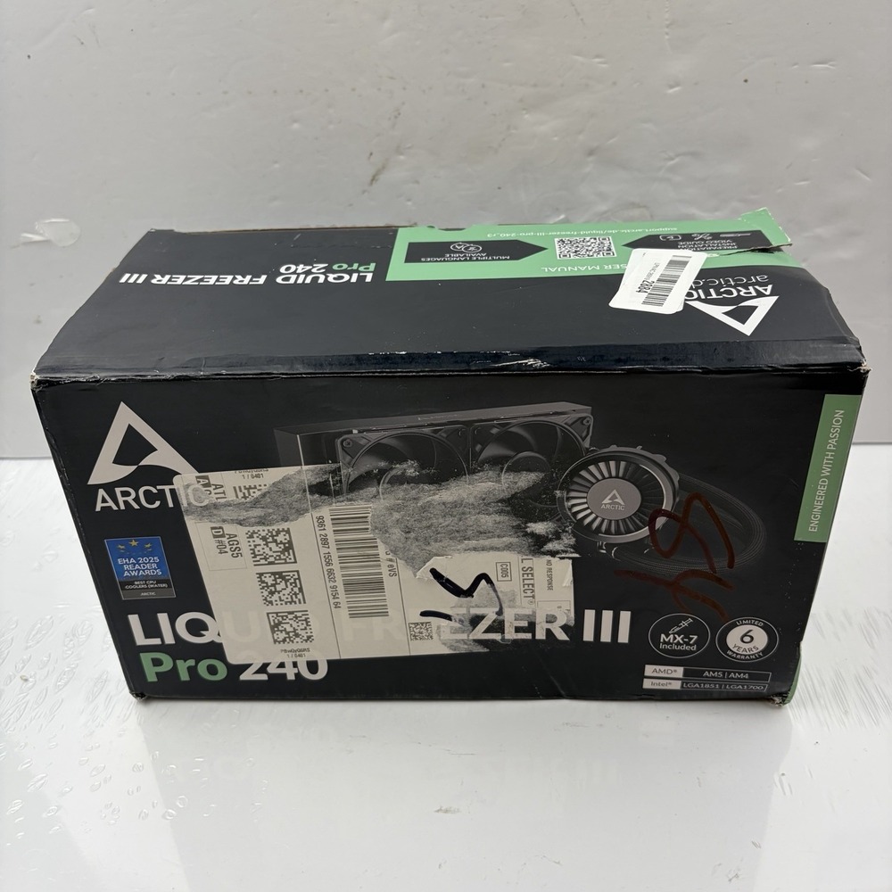 ARCTIC Liquid Freezer III Pro 240 - AIO CPU Cooler, 2 x 120 mm